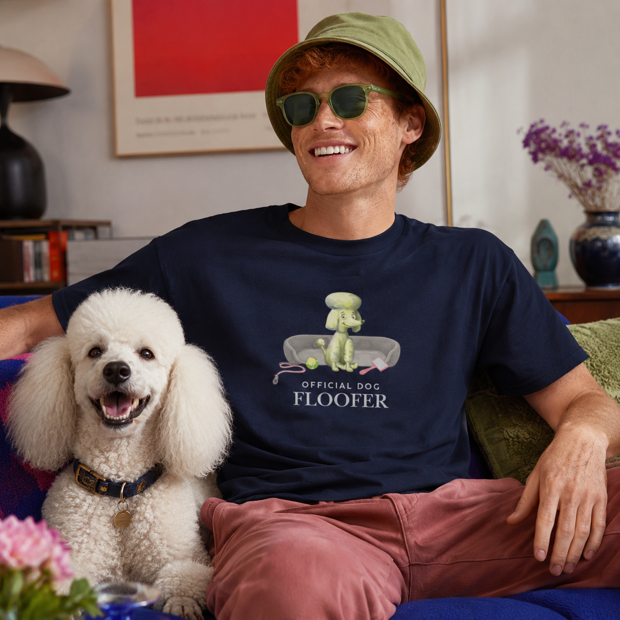 "Official Dog Floofer" T-Shirt